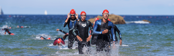 Départ Triathlon Longue Distance